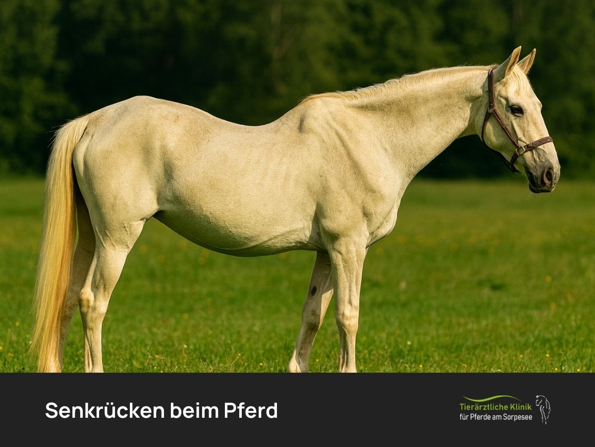 Senkrücken beim Pferd