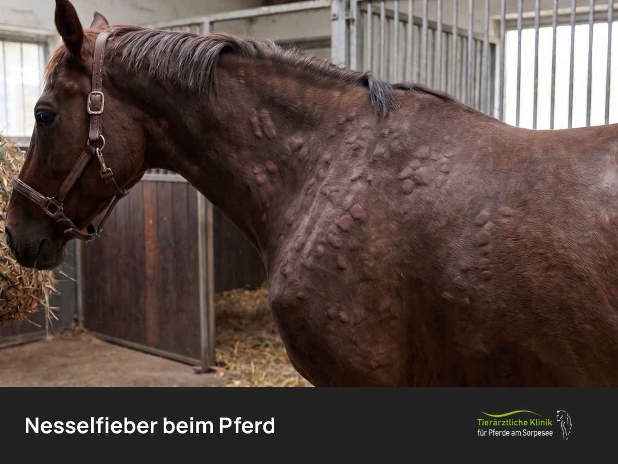 Nesselfieber beim Pferd: Ursachen, Symptome, Behandlung & Kosten
