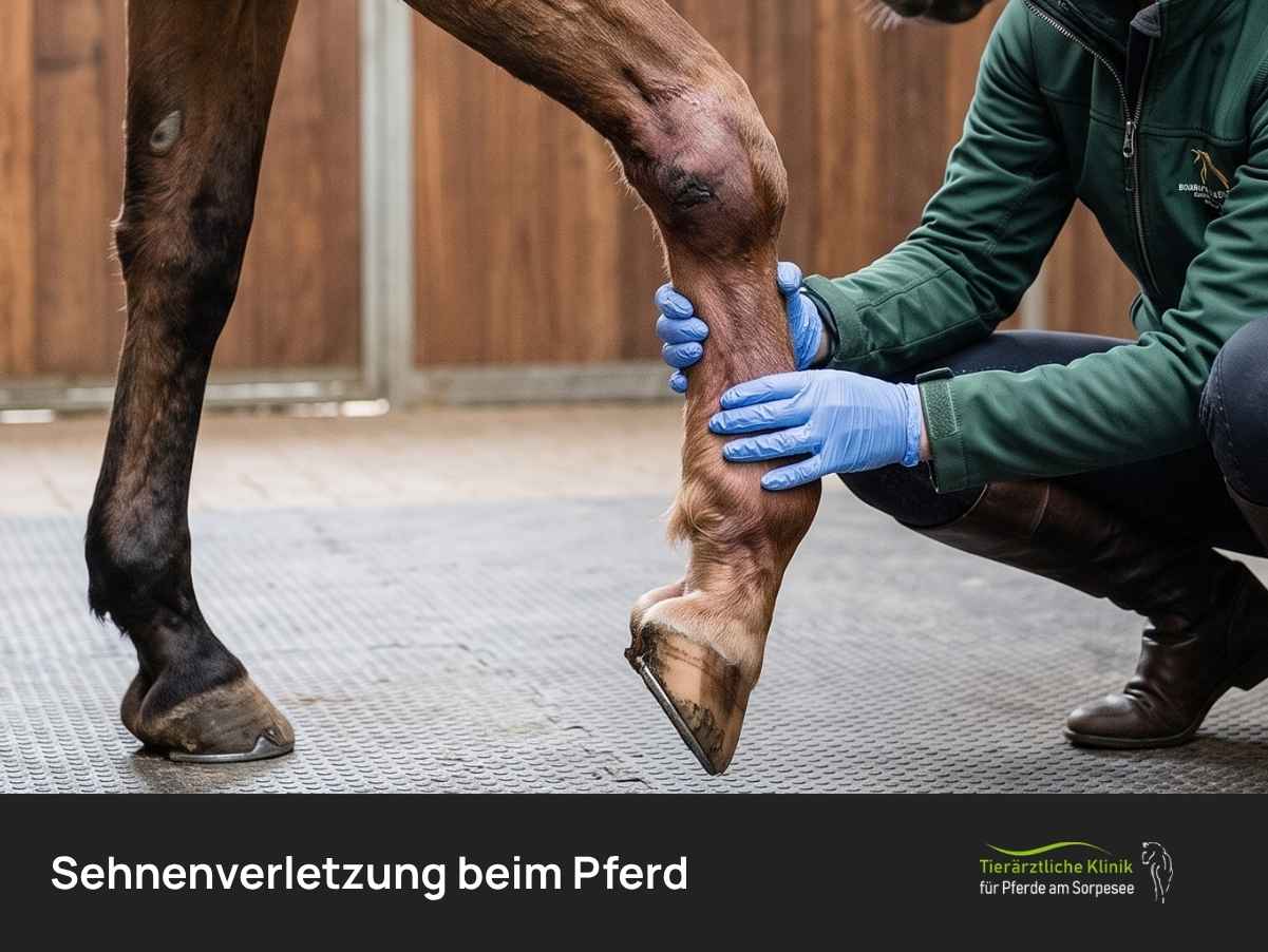 Sehnenverletzung beim Pferd: Symptome, Behandlung & Prävention