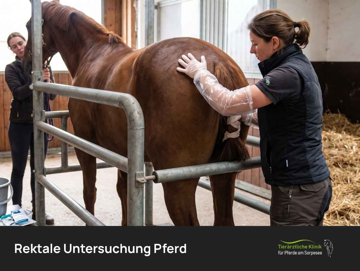 Rektale Untersuchung Pferd | Pferdeklinik am Sorpesee